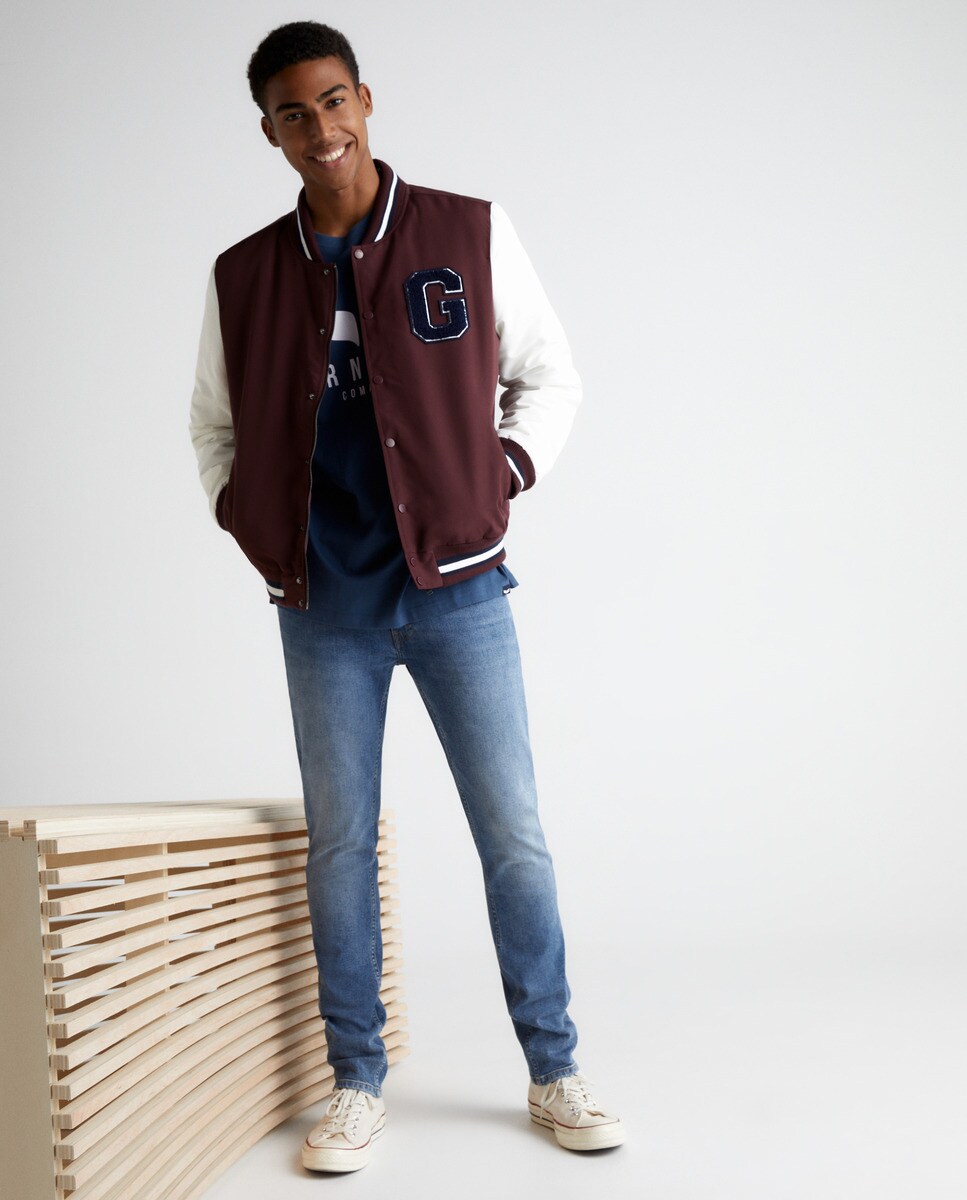 Jean skinny dce tissu et délavage durables