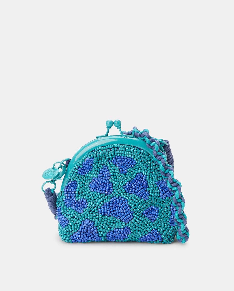 Portemonnaie d'eau à imprimé moucheté