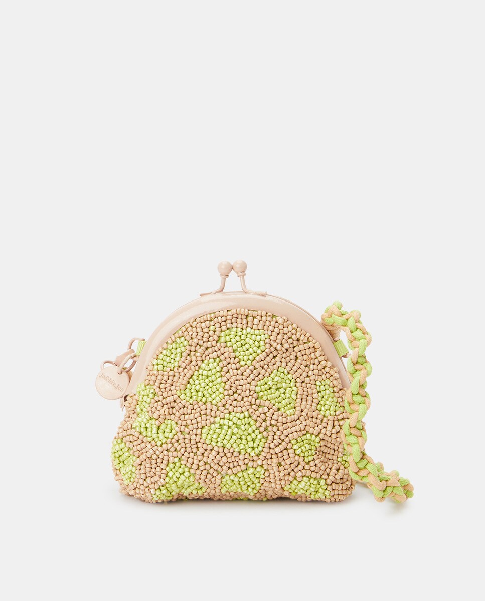 Portemonnaie à imprimé moucheté