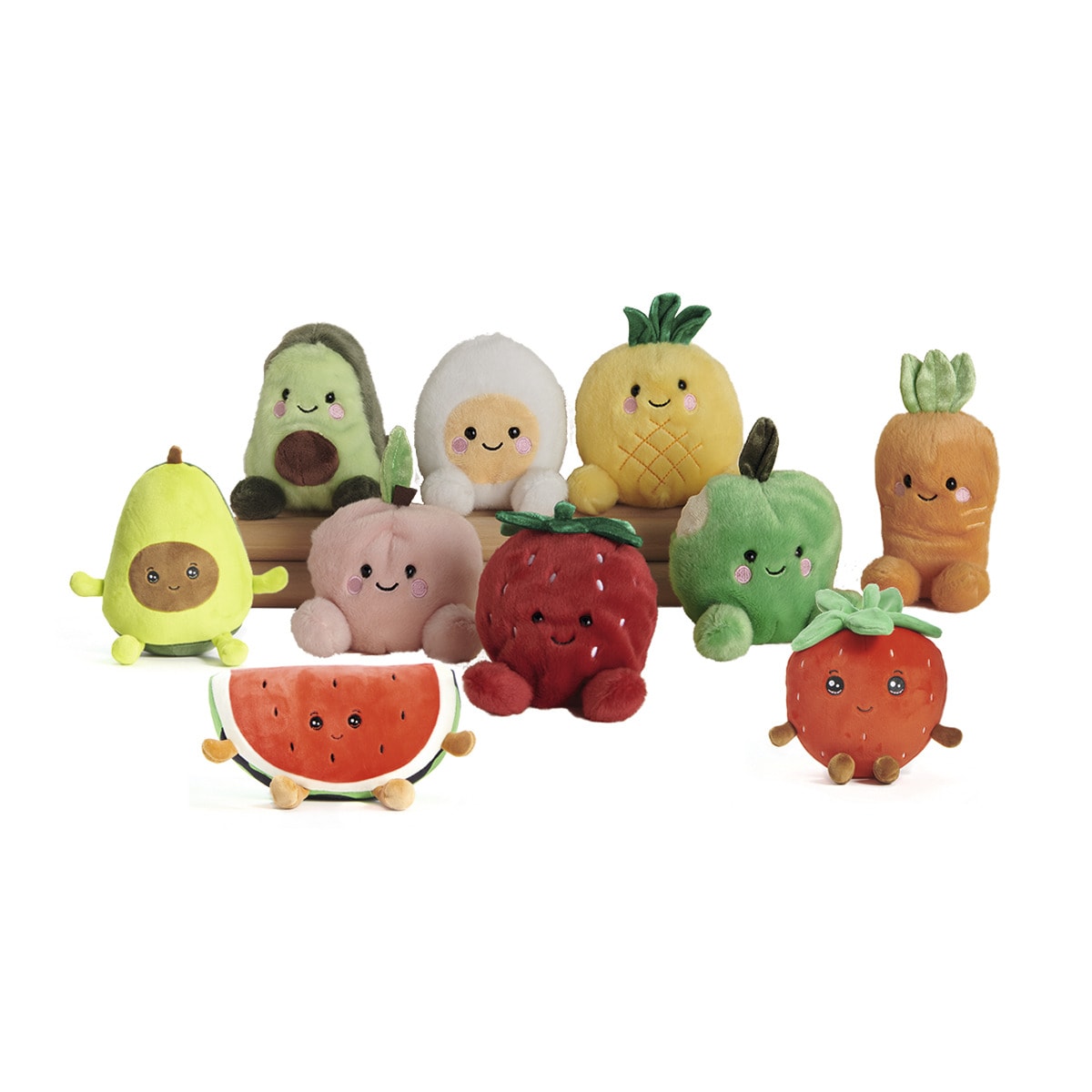 Colección de peluches sostenibles Los alimentos Peluches El Corte