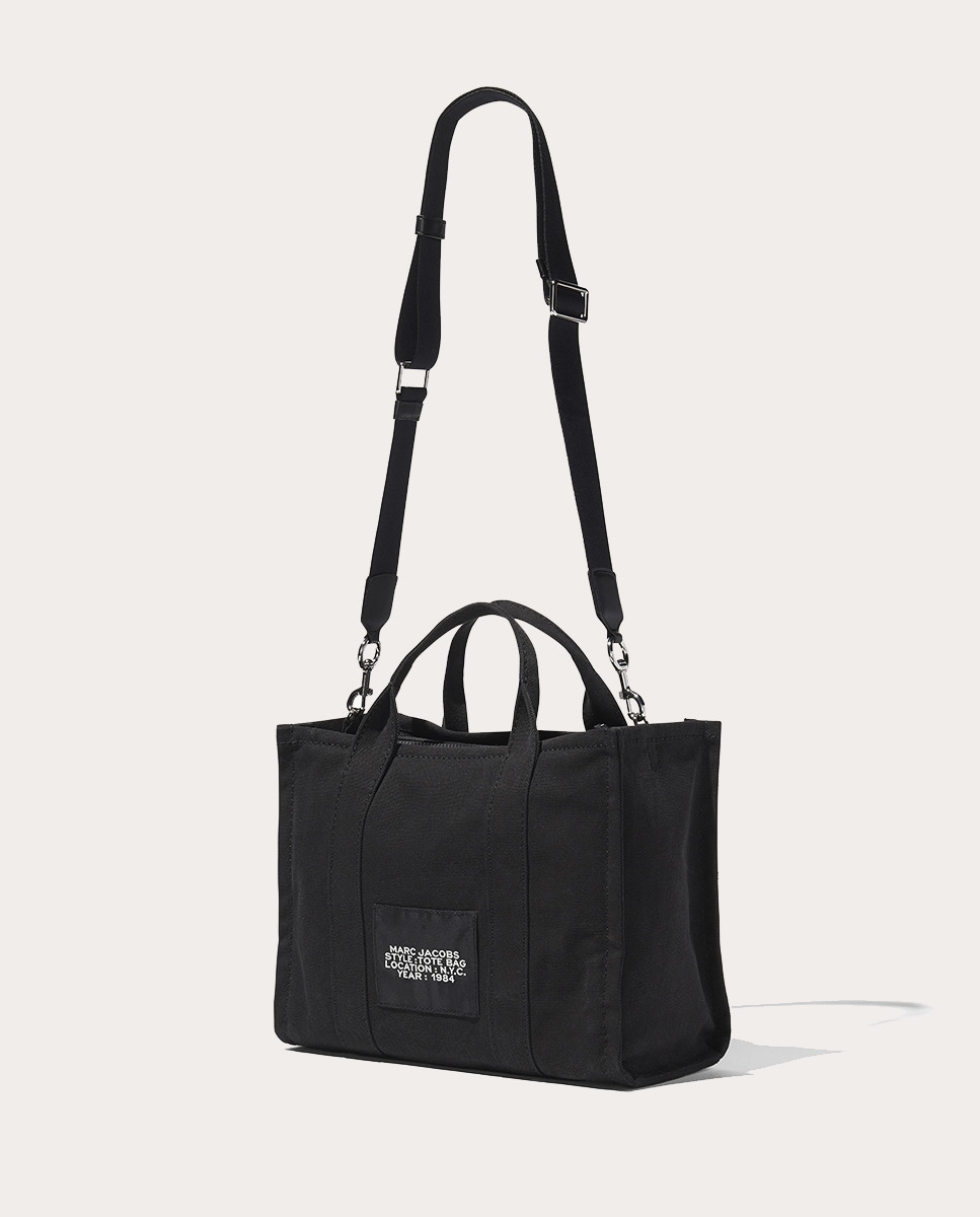 Mala shopper Traveler S de tecido Preto-3