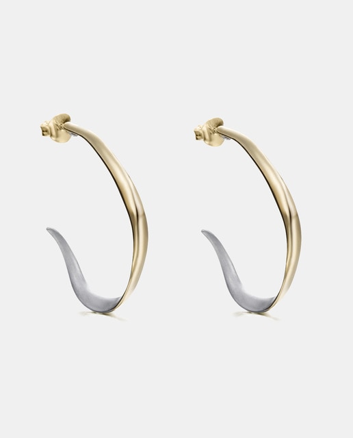 Imagen 0 de Pendientes Venice de plata dorada