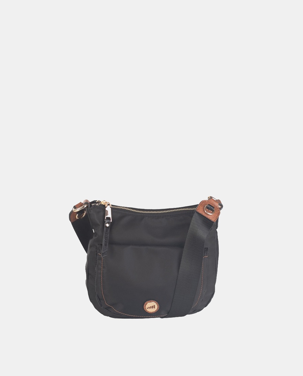 Petit sac à bandoulière zippé en nylon