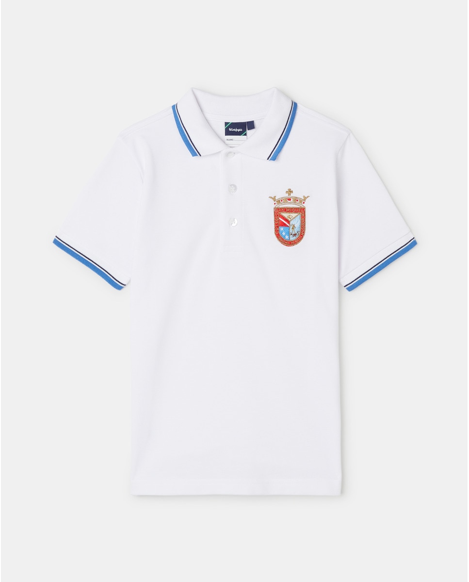 Polo basic d'uniforme à manches courtes