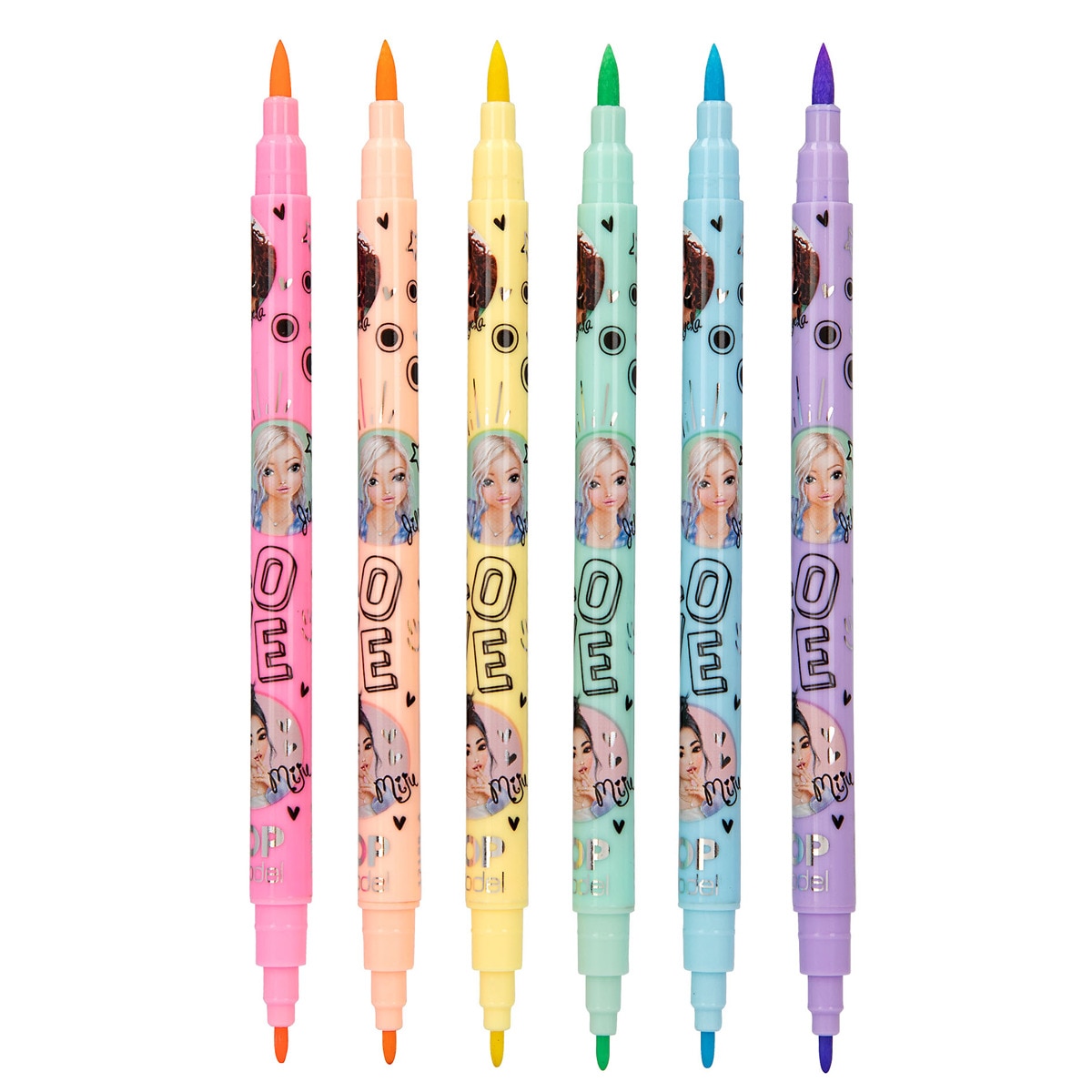 Conjunto de marcadores pastel TOPMODEL 4