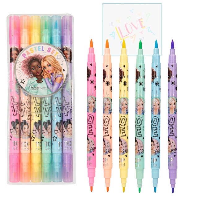 Imagen 0 de Set de rotuladores pastel TOPModel