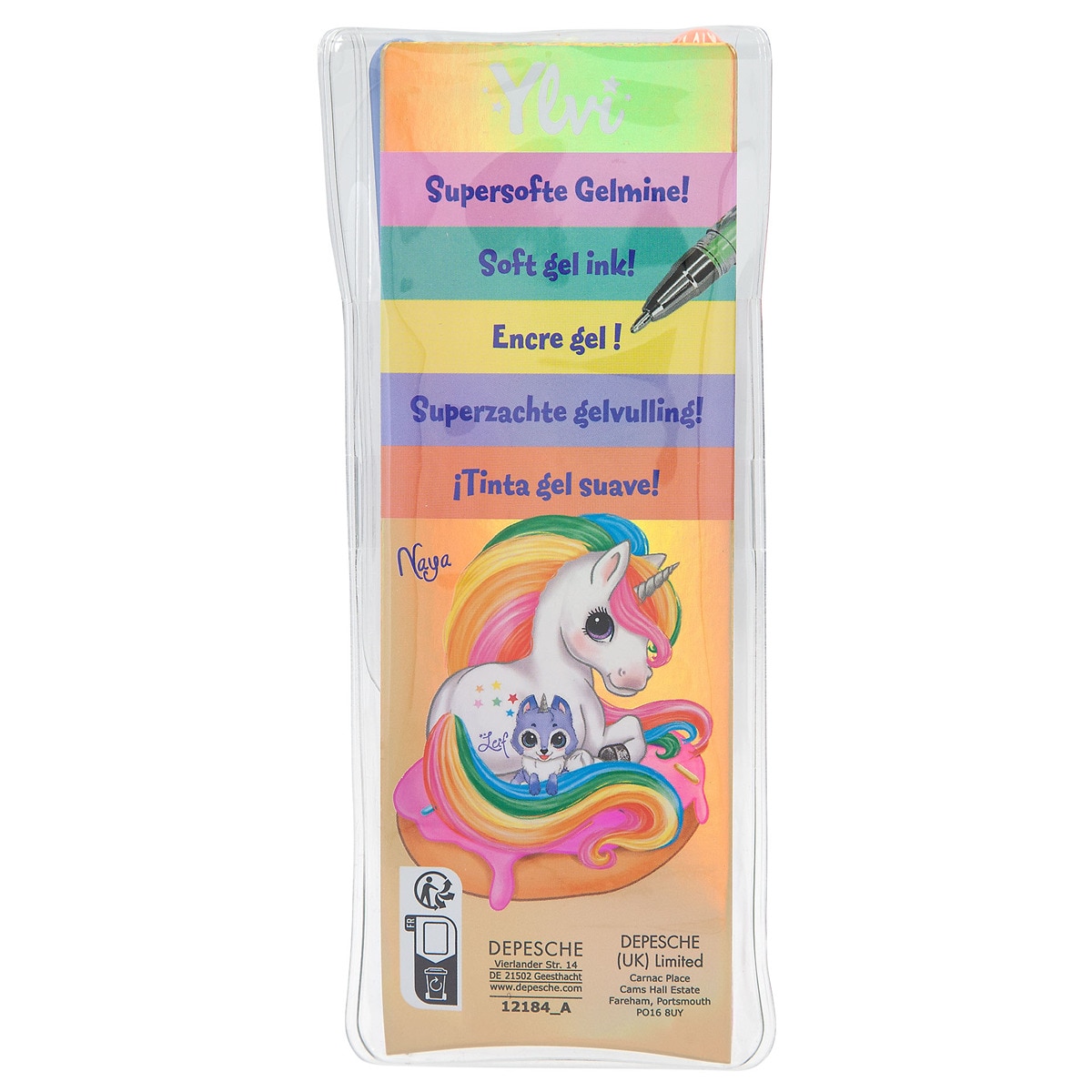 Rotuladores de gel arcoíris Cutie Star Ylvi 6