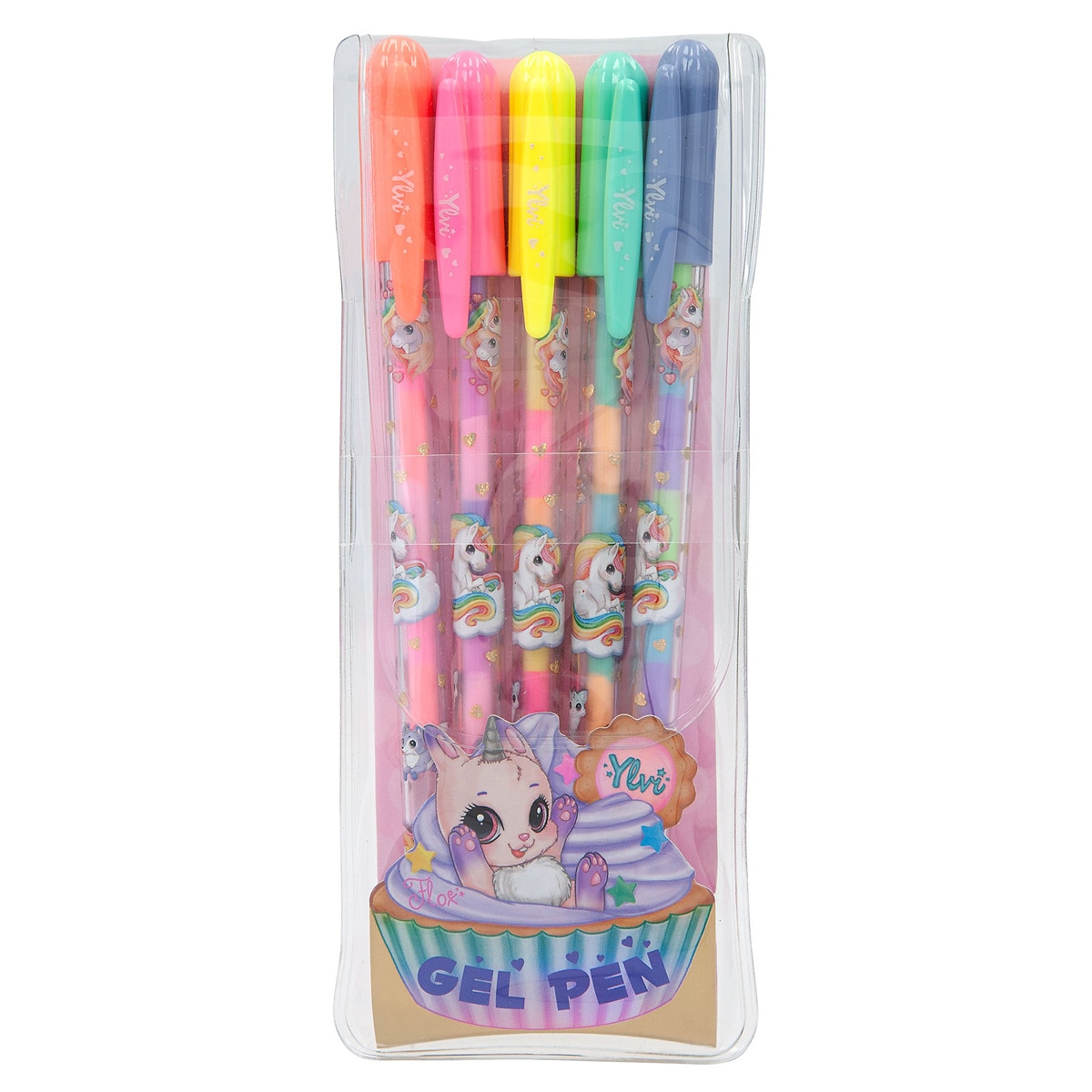 Rotuladores de gel arcoíris Cutie Star Ylvi 2