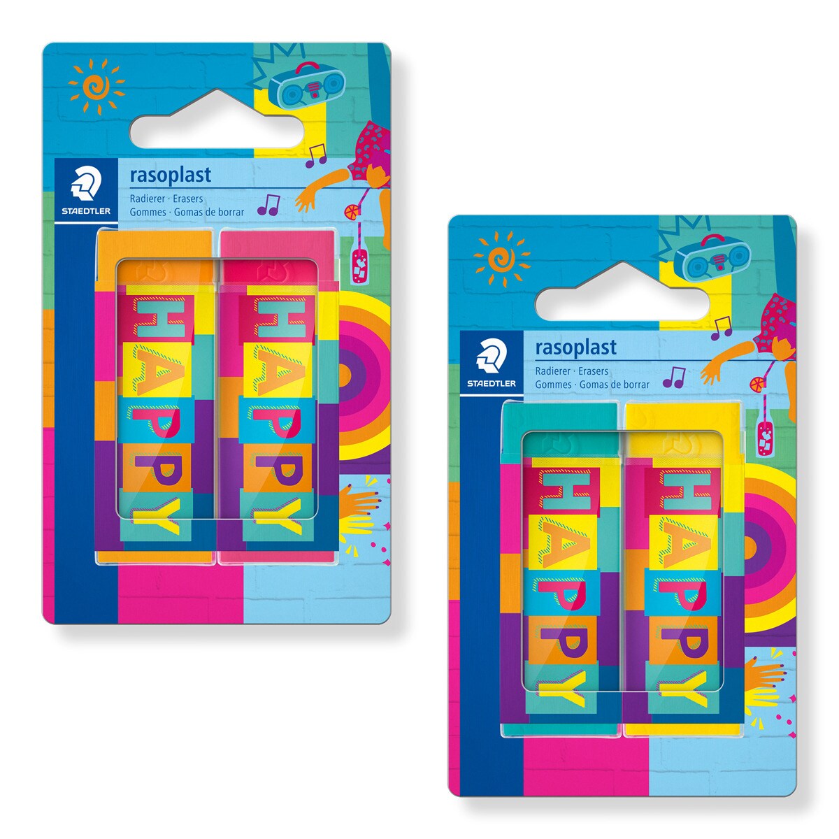 Portagomas Happy Line Staedtler Surtido-1