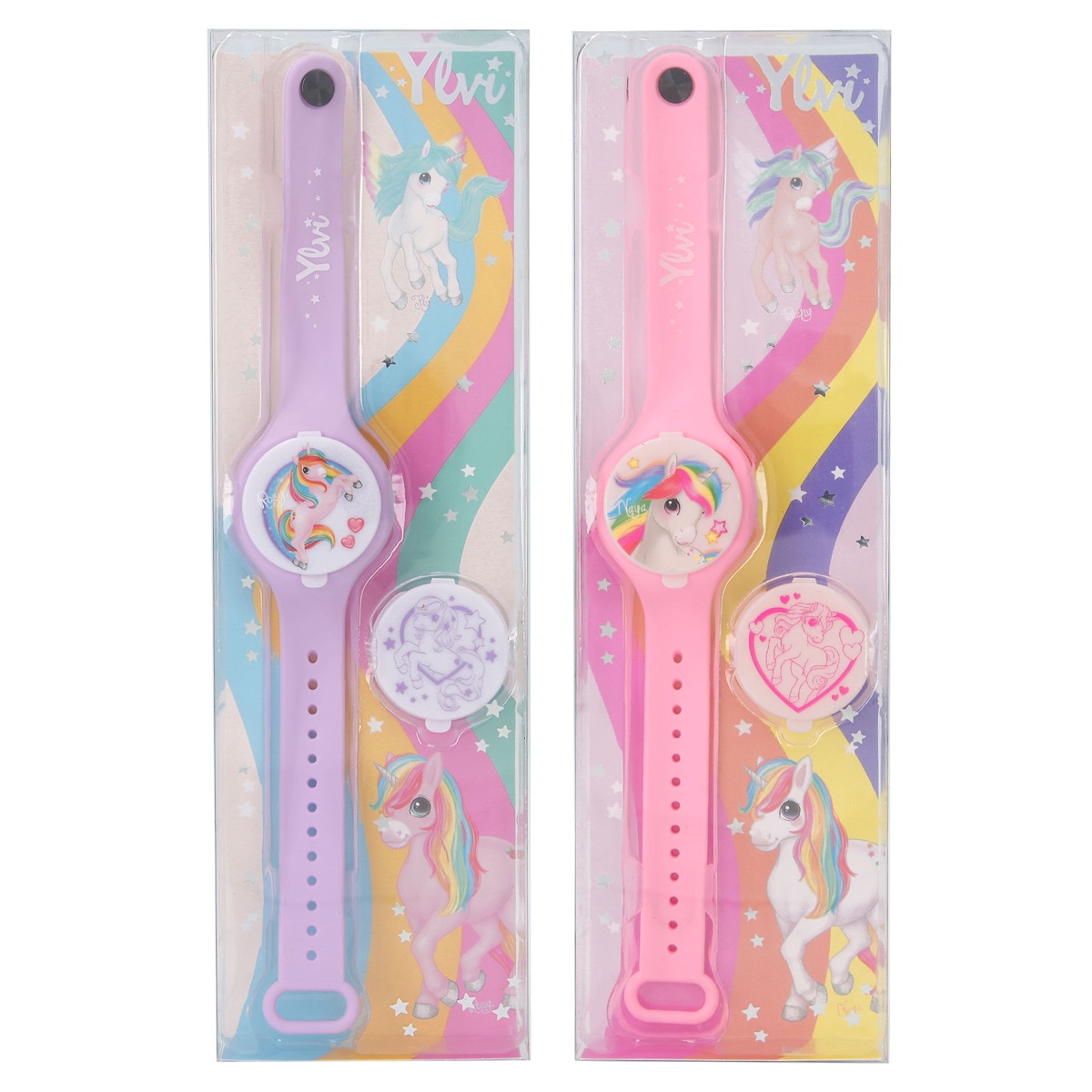 Pulseira com bálsamo labial Mermaid Ylvi Sortido-1