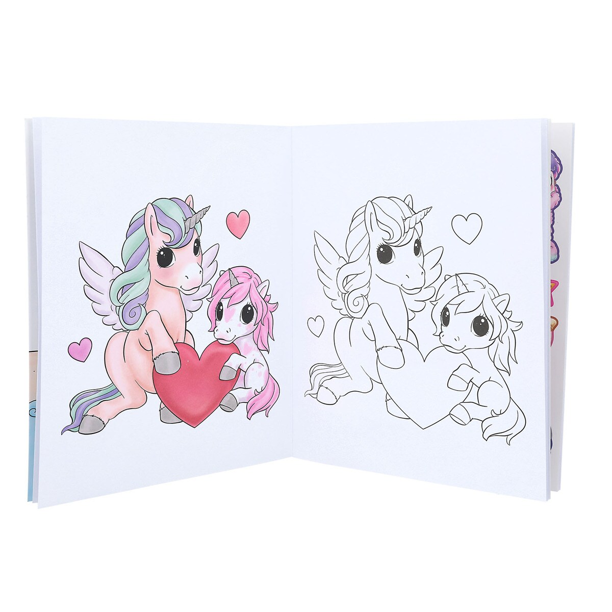 Cuaderno crea tu unicornio Happy Together Ylvi 4