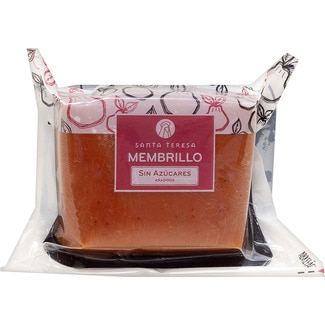 membrillo sin azúcares añadidos cuña 220 g sin gluten sin lactosa - Santa Teresa
