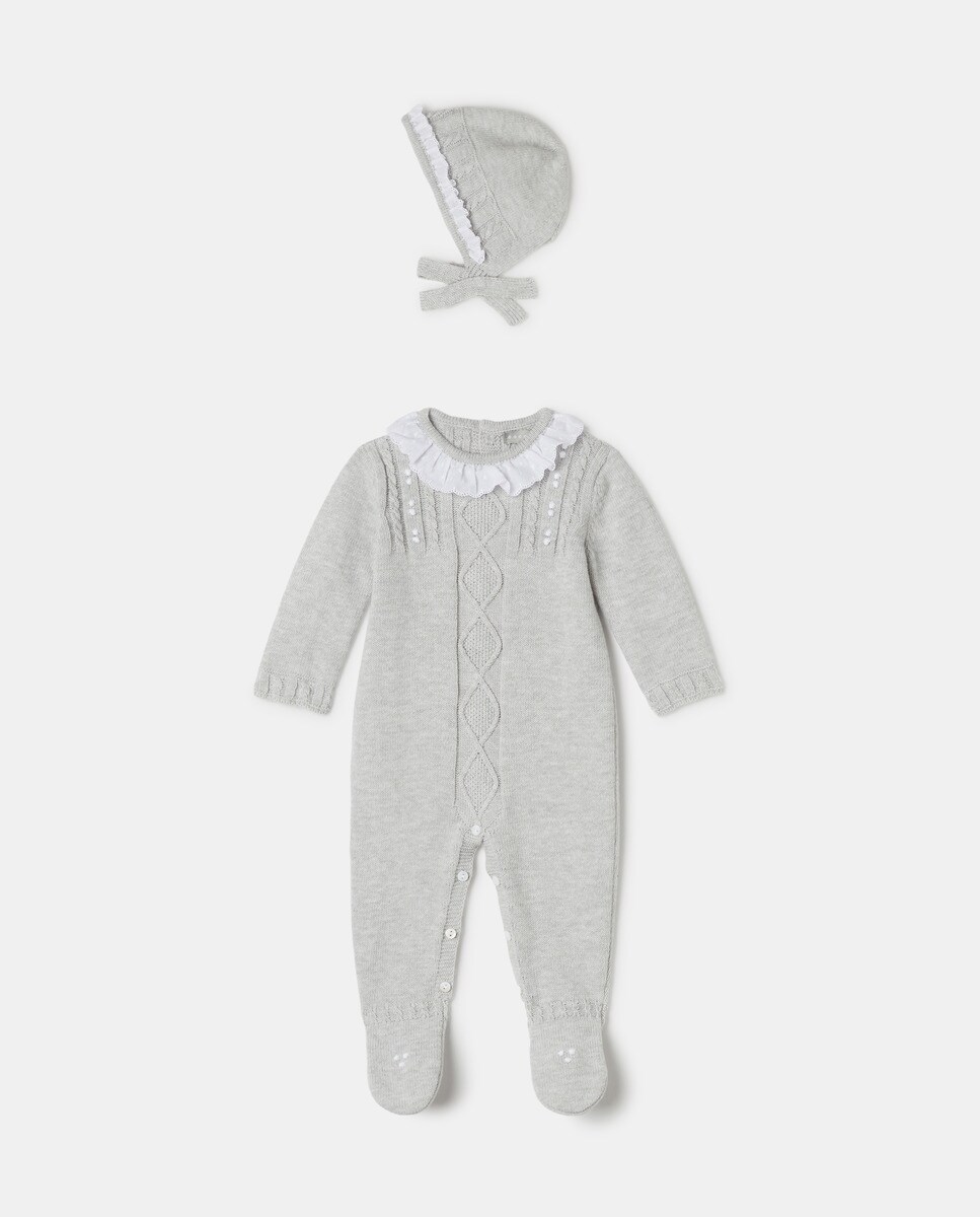 Grenouillère en tricot