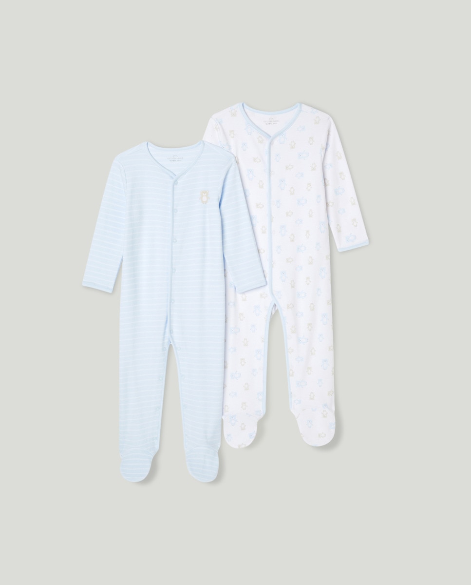 Lot de deux grenouillères