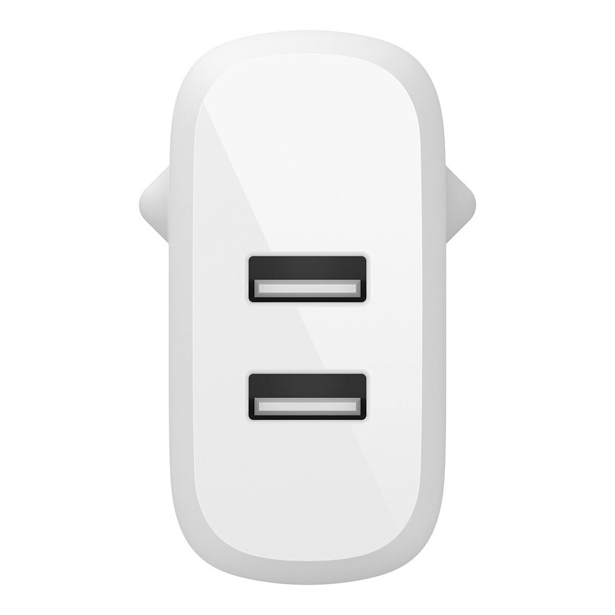 Cargador de pared Belkin doble USB-A 24 W Blanco-2