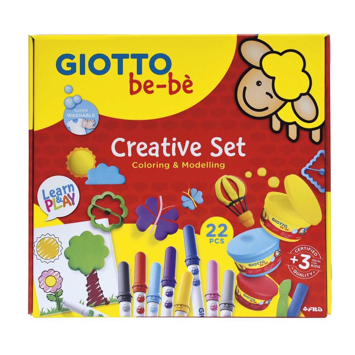 Creative set Giotto Be-Bè Multicolor-2
