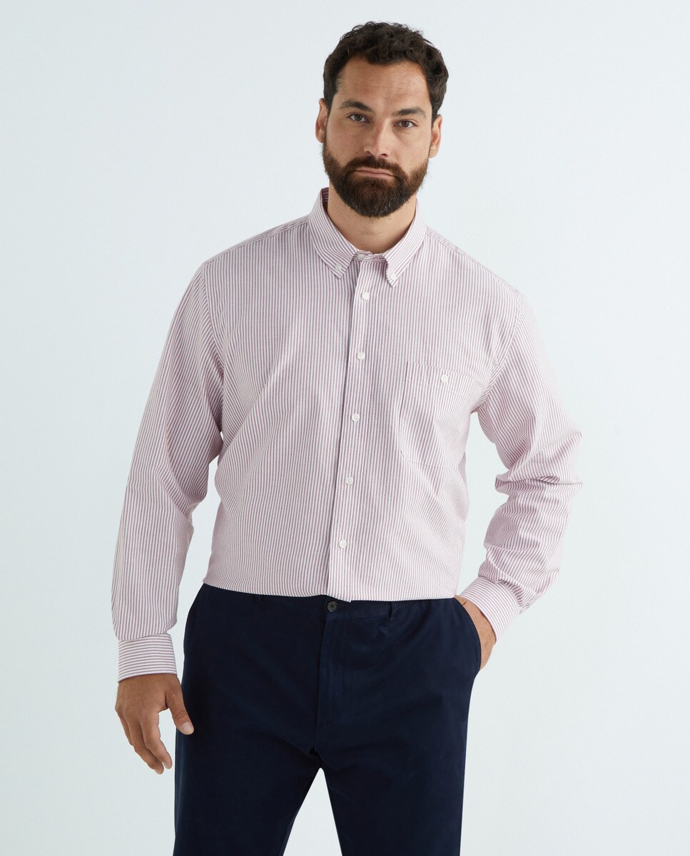 Chemise oxford rayure kodak