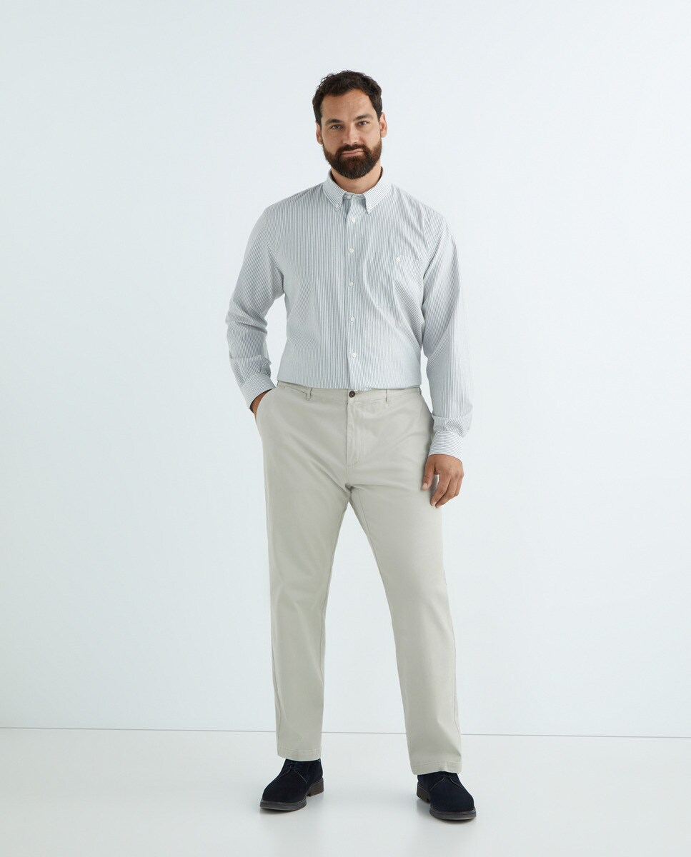 Chemise oxford rayure kodak