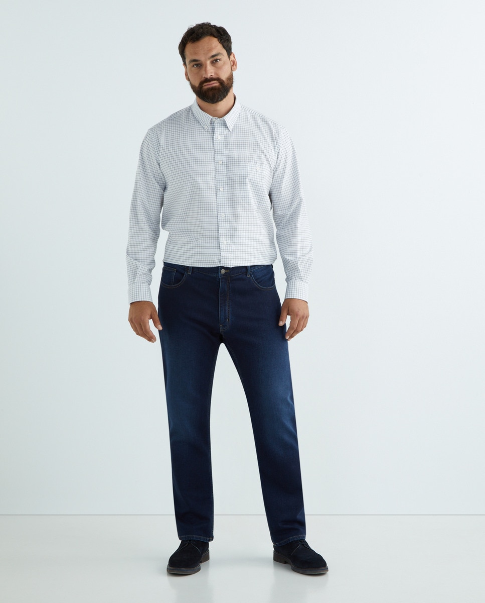 Chemise oxford à carreaux
