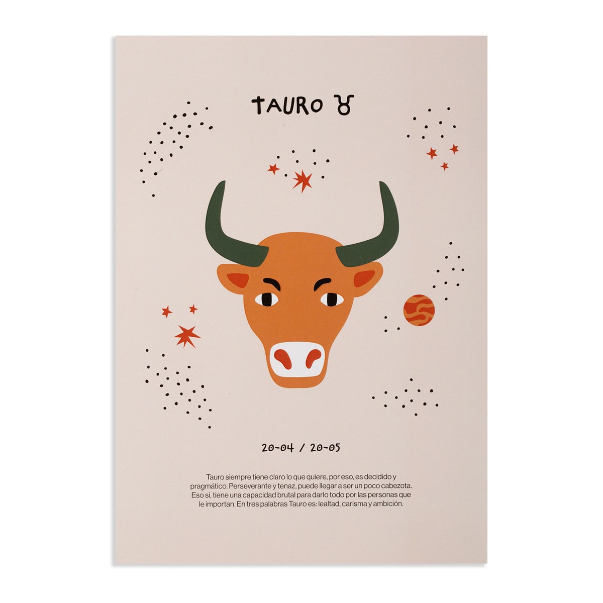 Cartaz Horóscopo Touro 1