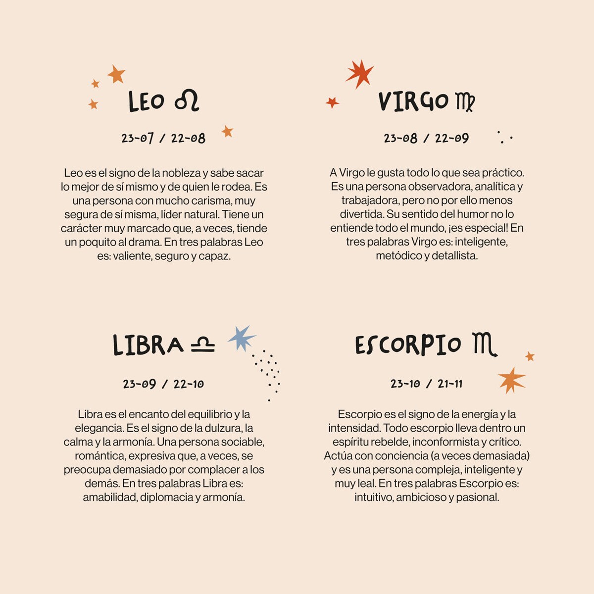 Cartaz Horóscopo Leão 8