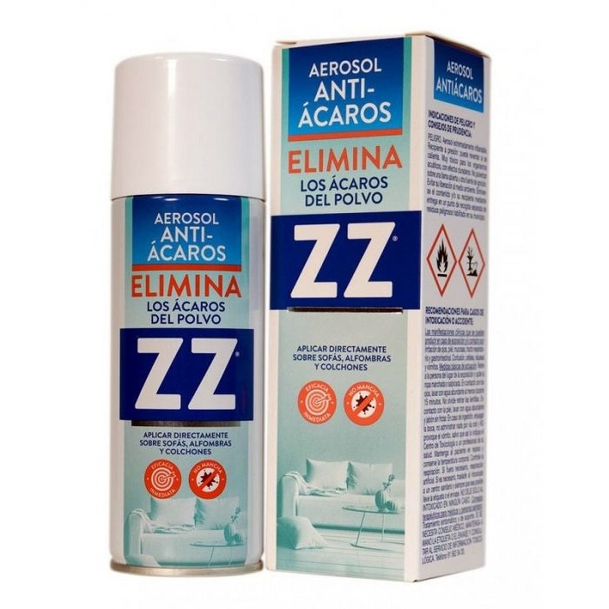 Imagem 0 de Aerosol Antiácaros ZZ - 200 ml