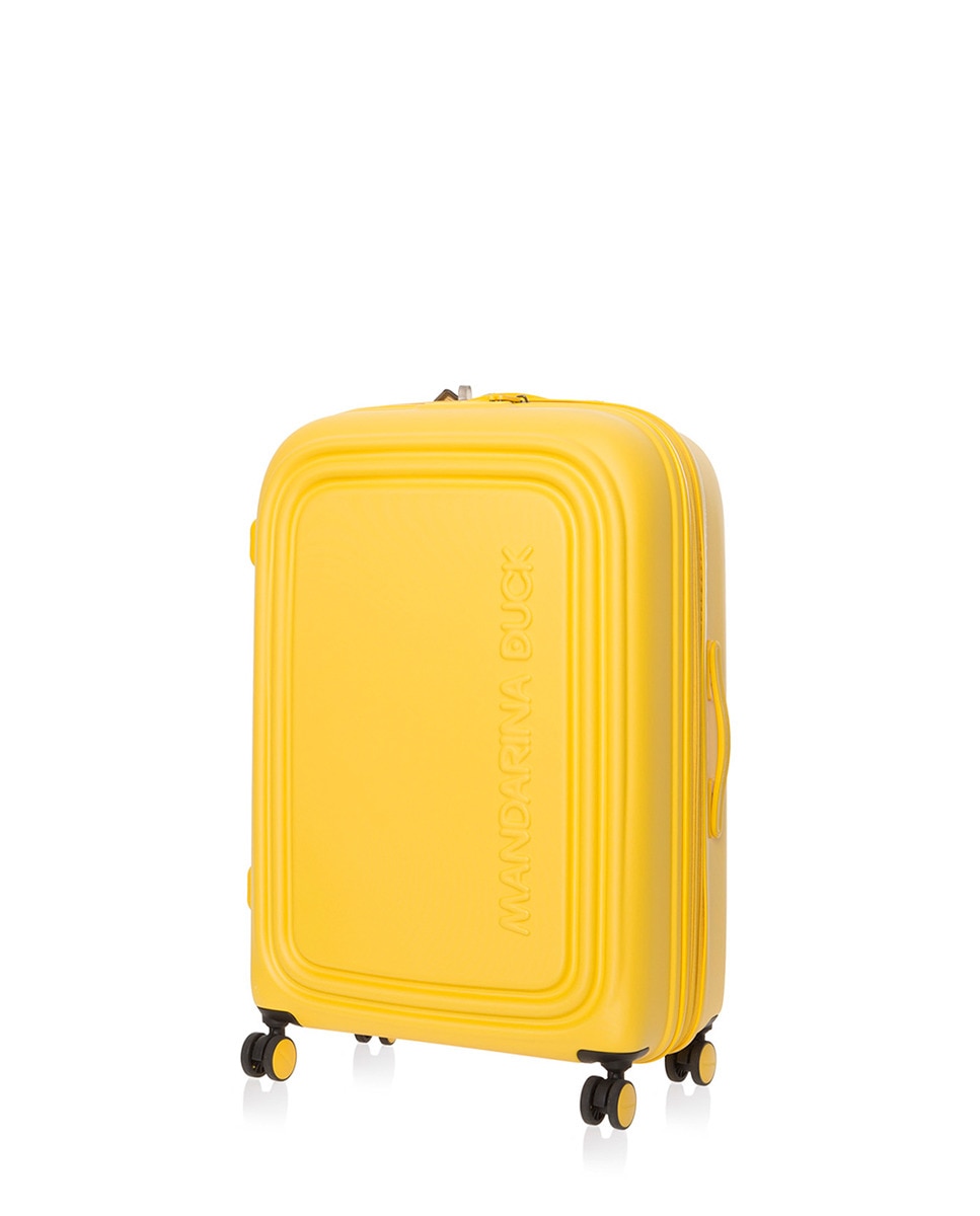 Trolley Grande Expansível Logoduck Amarelo-1