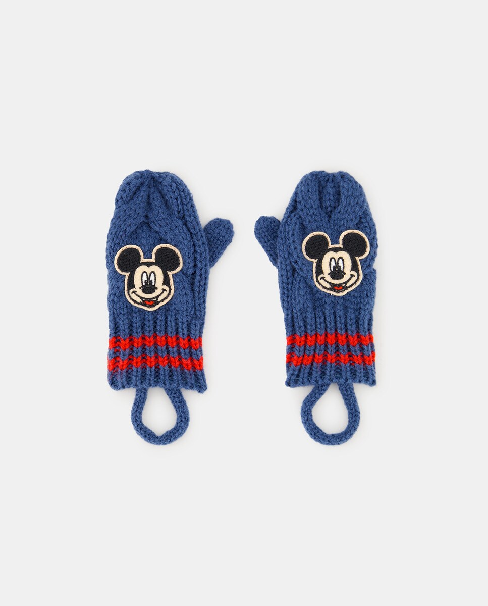 Moufles torsades Mickey
