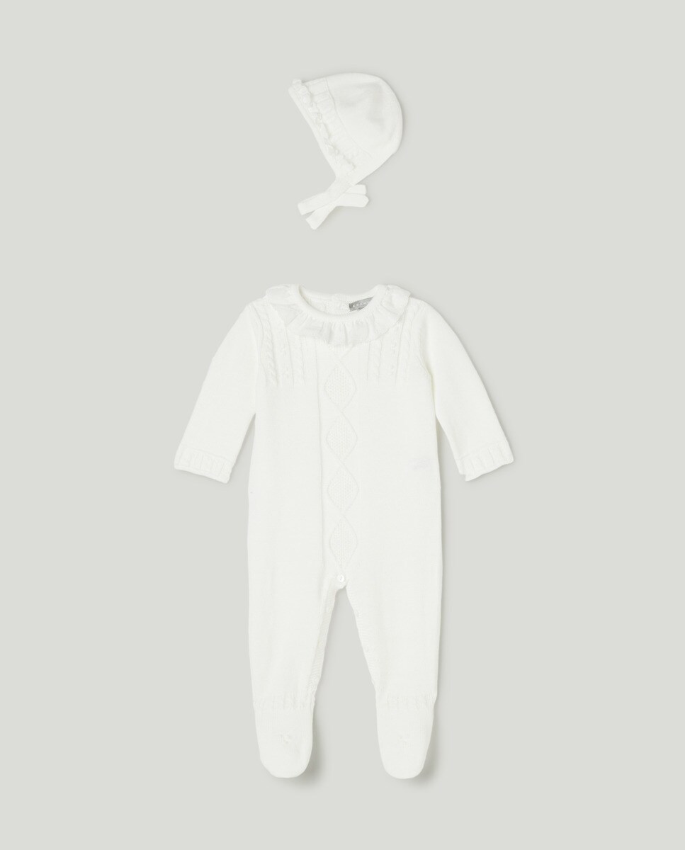 Grenouillère en tricot