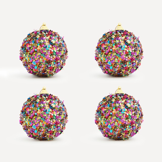 Imagen 0 de Set 4 bolas Lentejuelas Multi Navidad El Corte Inglés