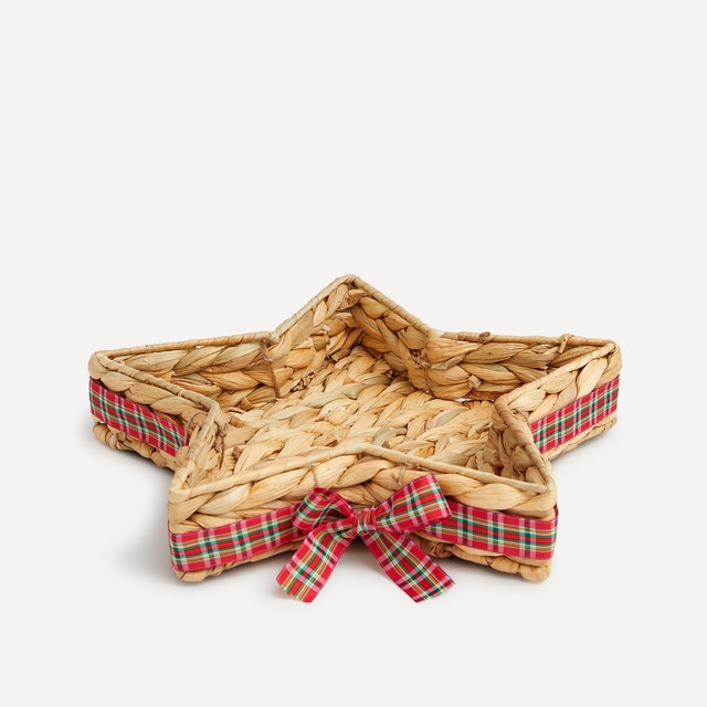 Imagen 0 de Bandeja centro Estrella jacinto tartán Navidad El Corte Inglés