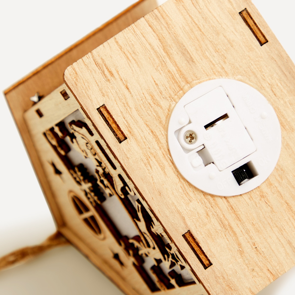 Enfeite de Casa Cenário com Luz LED Natural-4