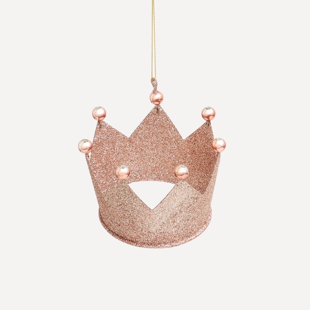 Imagen 0 de Colgante de metal Corona Glitter Navidad El Corte Inglés