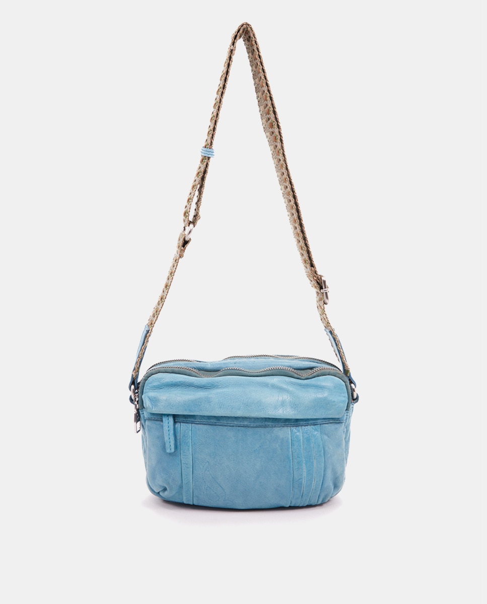 Sac à bandoulière lavé avec poches