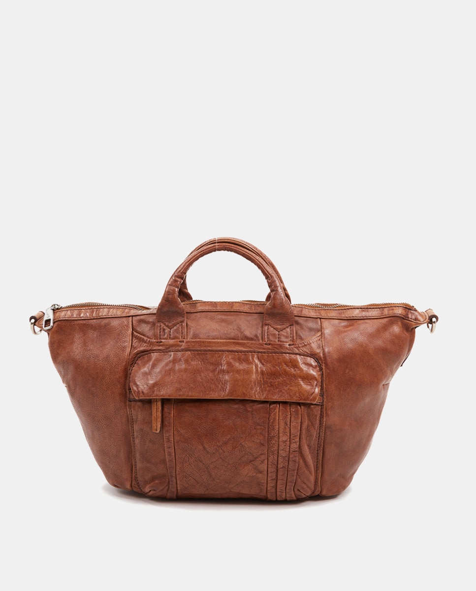 Sac bowling lavé avec poche extérieure