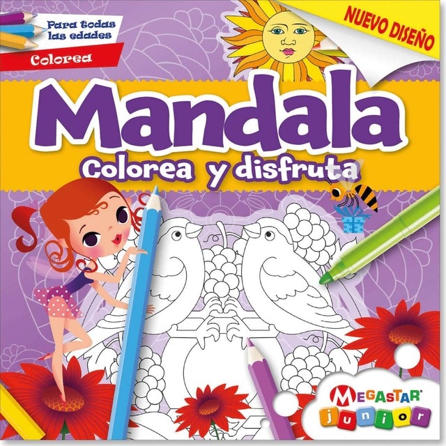 Imagem 0 de Mandala colorear y disfruta 11 (4-6 años)