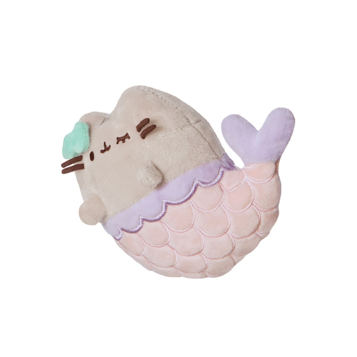 Peluche Pusheen sirena 13 cm Aurora gris Gris / Marrón-2