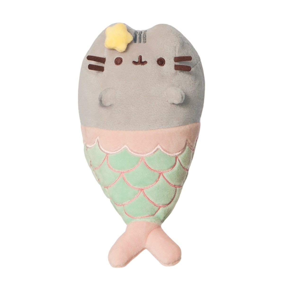 Peluche Pusheen sirena 18 cm Aurora gris Gris / Marrón-1