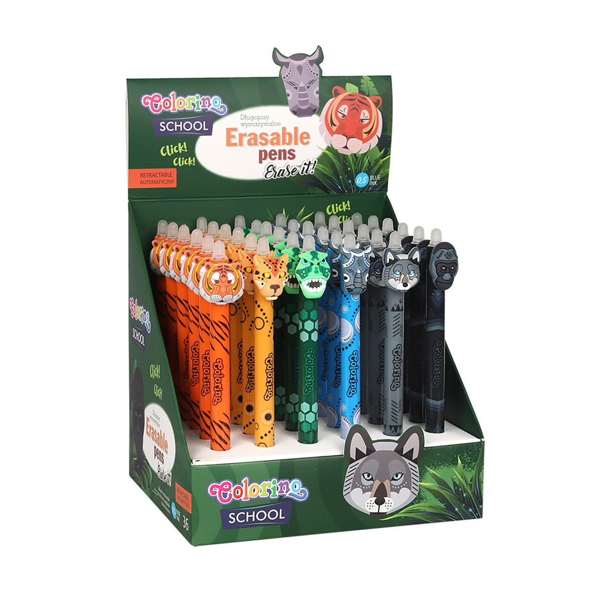 Esferográfica apagável Wild Zone CoolPack Sortido-2