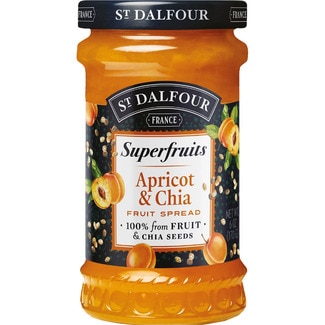 Superfruits mermelada de albaricoque y semillas de chía frasco 170 g - St. Dalfour