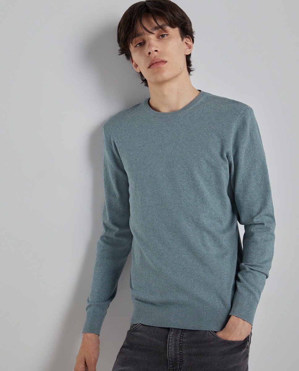Pull à col rond