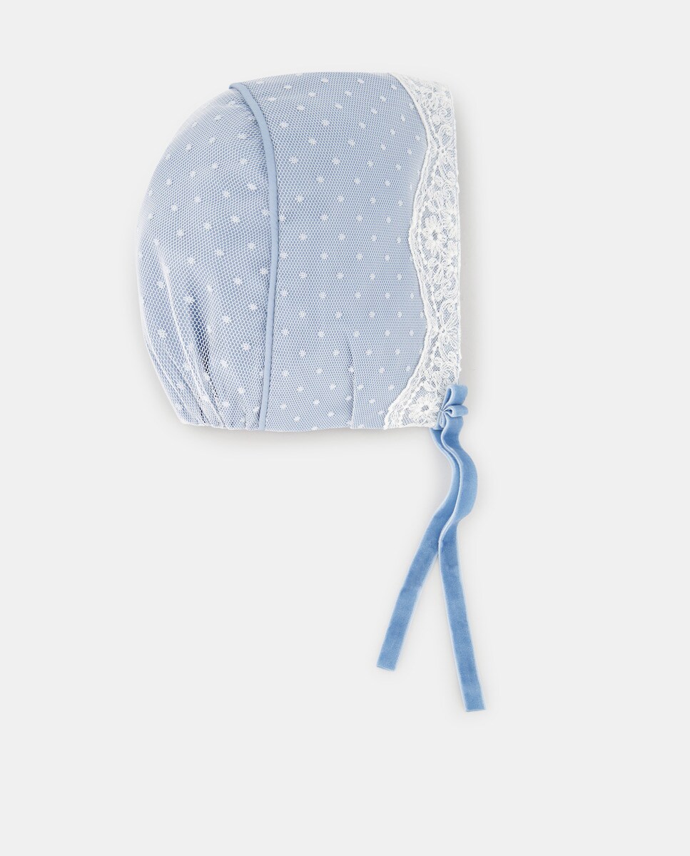 Bonnet béguin tulle