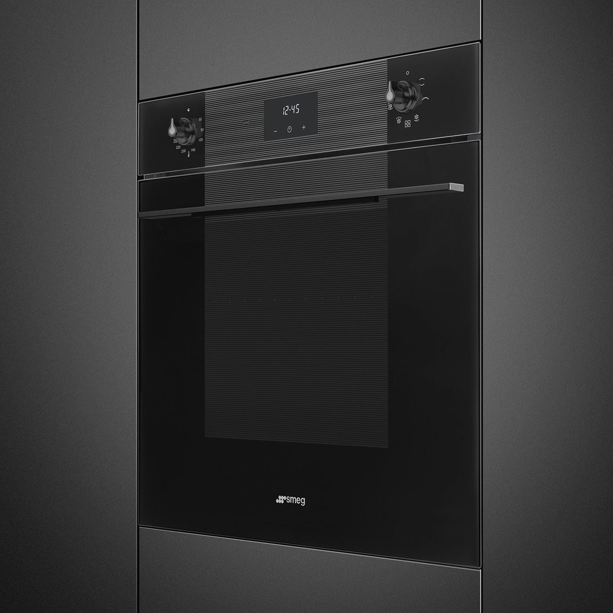 Horno multifunción Smeg función ventilado - SF6100VB3 Negro-5