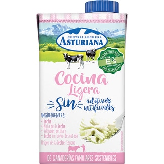 crema ligera especial para cocinar brik 500 ml - Asturiana
