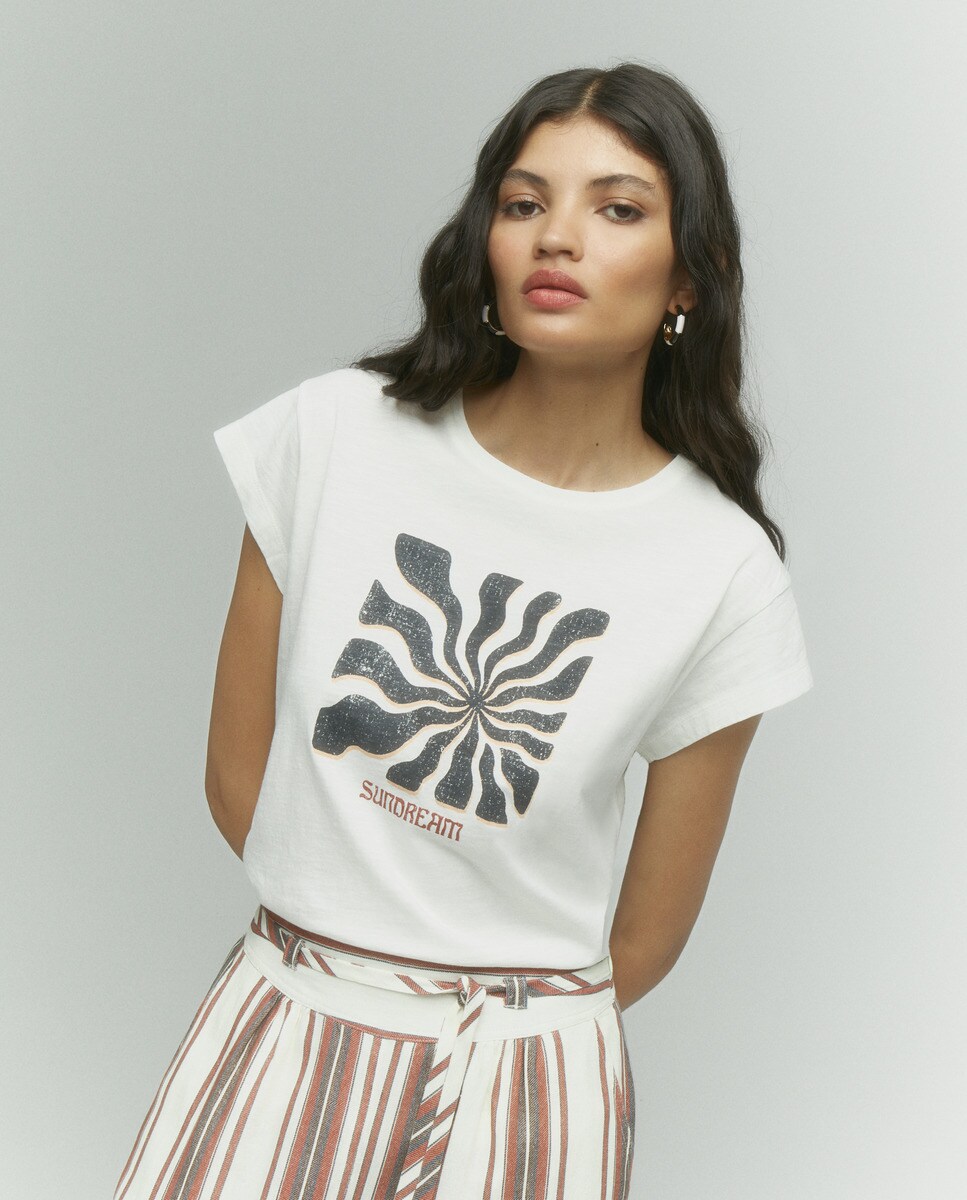 Tshirt à manches courtes imprimé