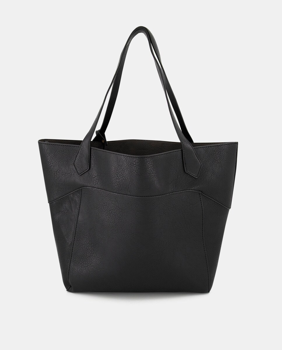 Sac cabas imitation cuir