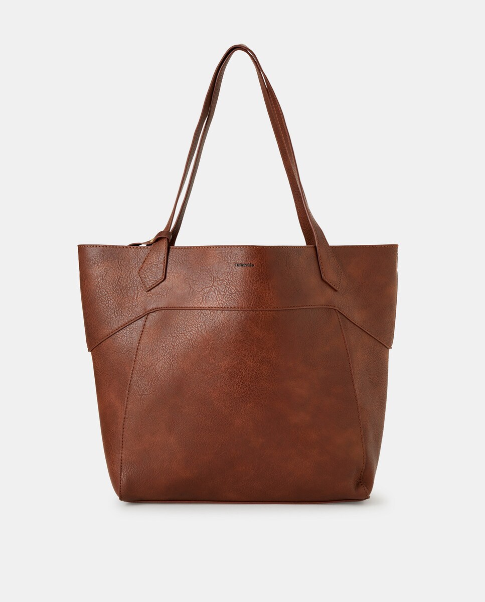 Sac cabas imitation cuir