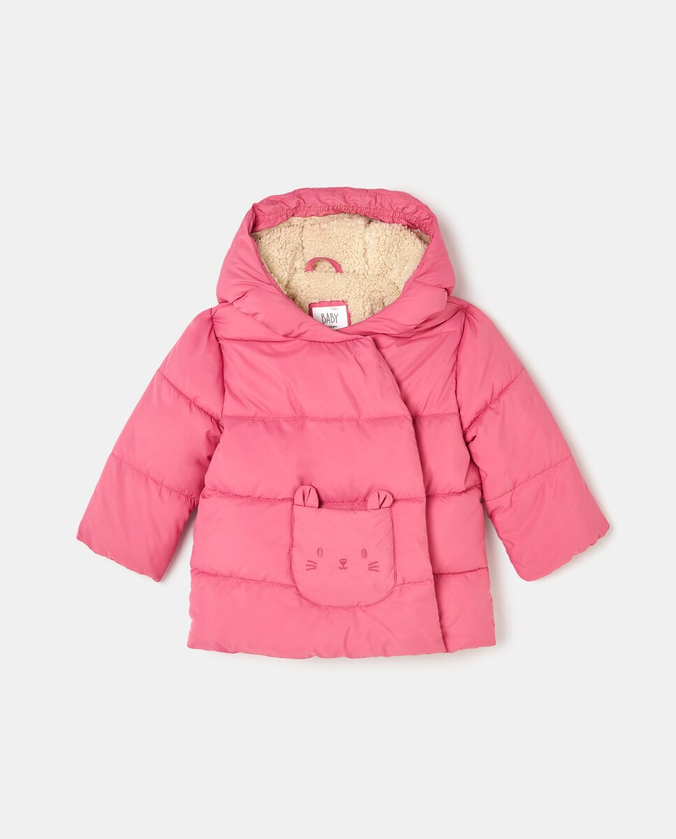 Parka capuche petit animal poches