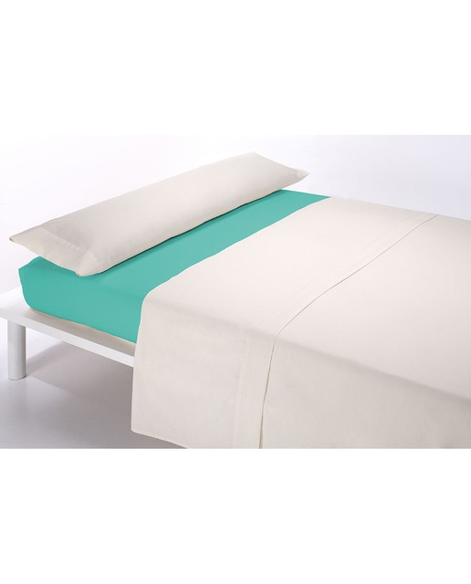 Imagen 0 de Bajera vip cotton 105 cm. agua marina