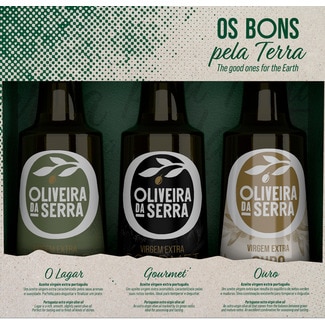 Azeite Virgem Extra Pack 3 unidades garrafa 250 ml - Oliveira Da Serra